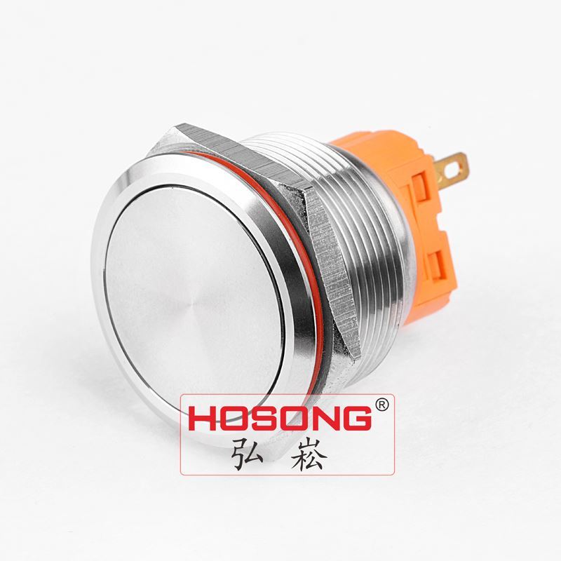 25mm Flat Head Push Button Switch