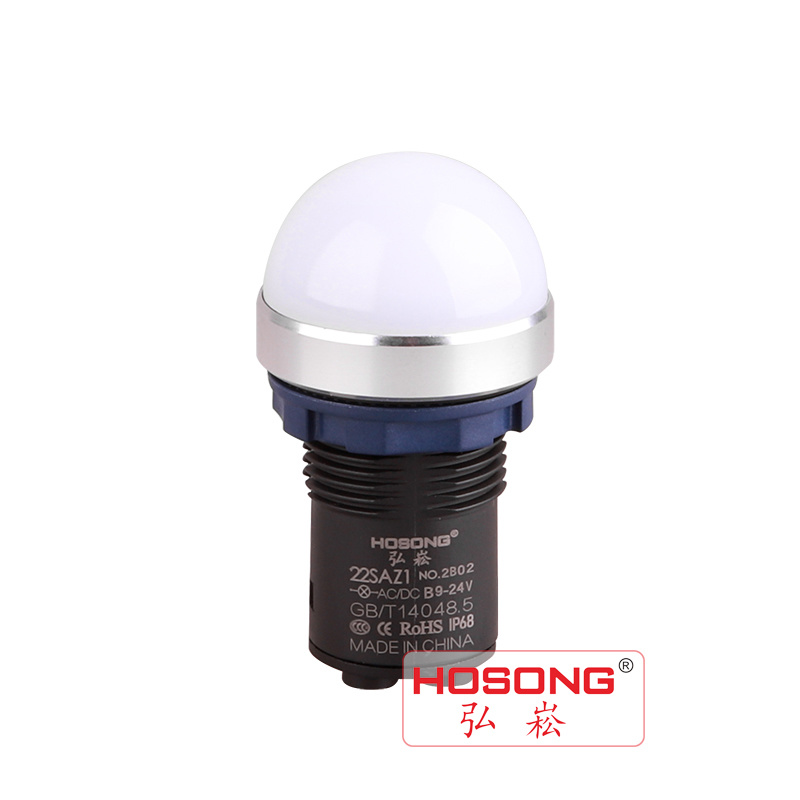 22mm Ball Head LED Push Button Switch