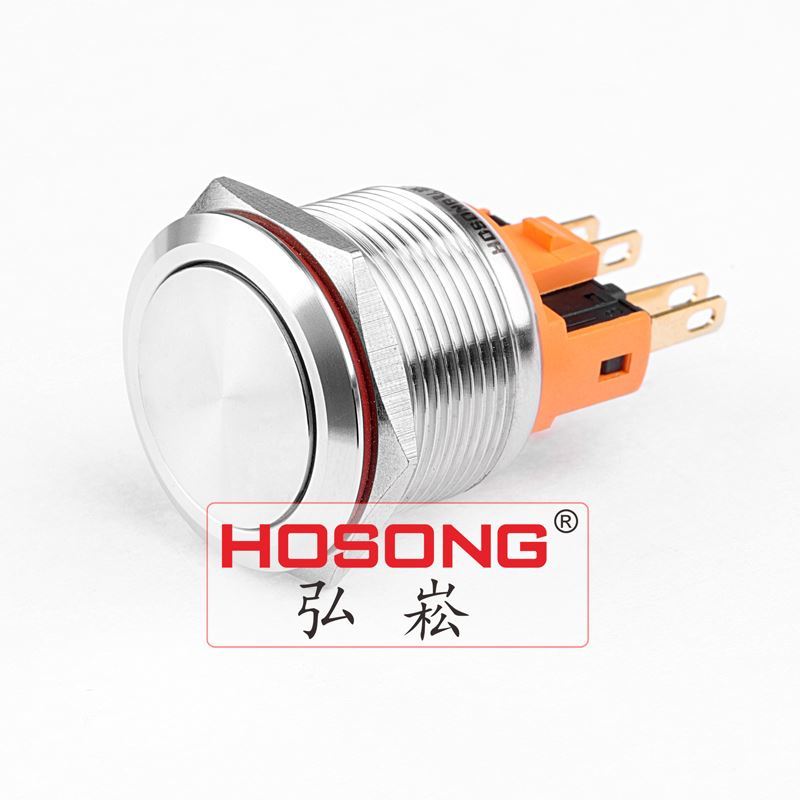 22mm Flat Head Push Button Switch