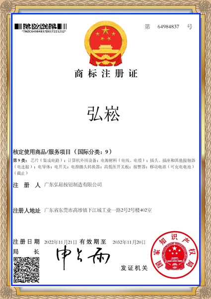 Hongsong Chinese Trademark