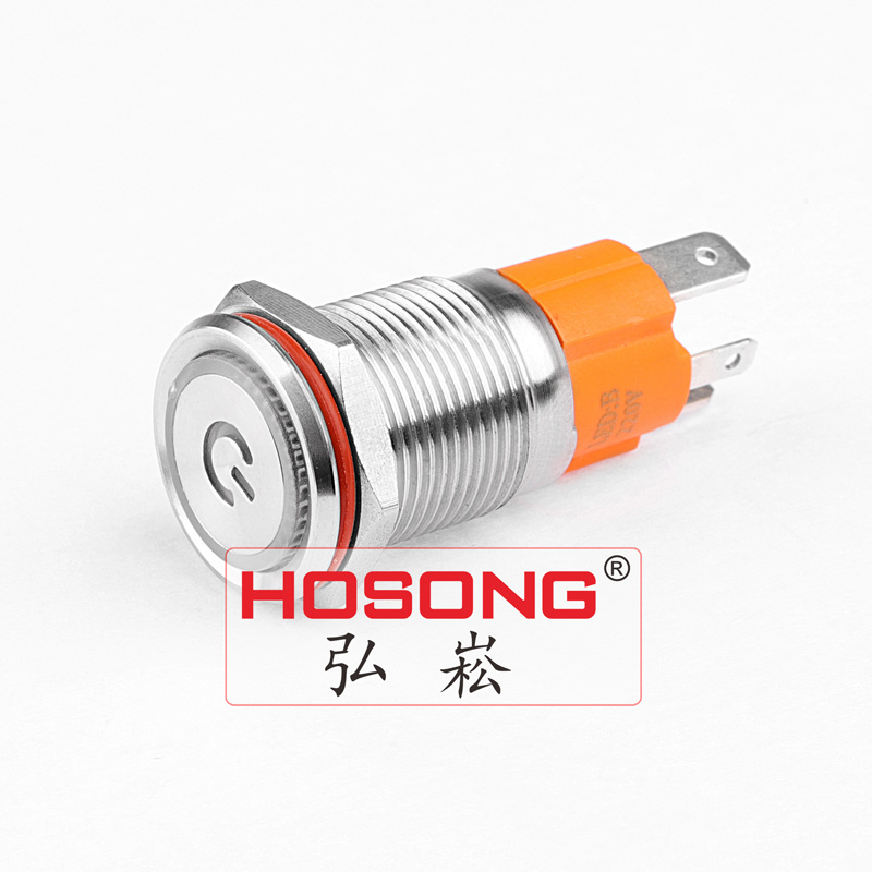 16mm High Current Power LED Button