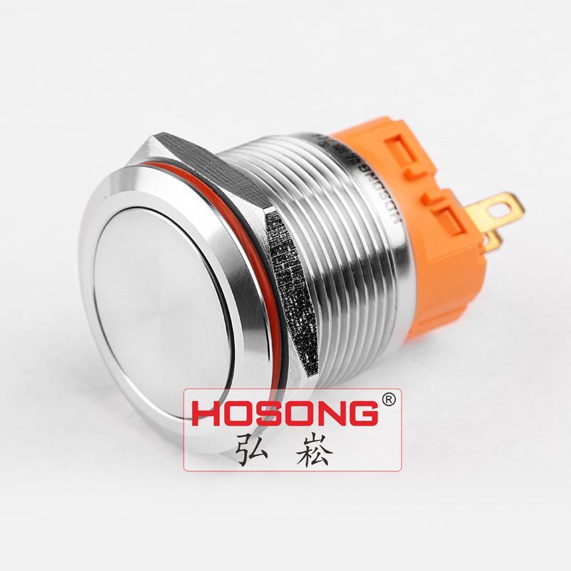 22mm Flat Head Push Button Switch